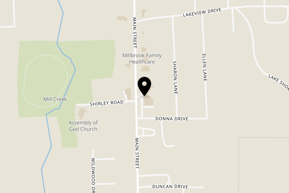Map showing the location of Jaguar's Spot on 2448 Main St in Millbrook